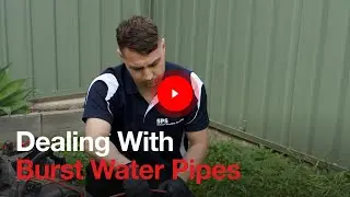 Dealing with Burst Water Pipes - SPS Plumbers