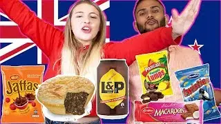 Indian American Couple Try New Zealand Snacks