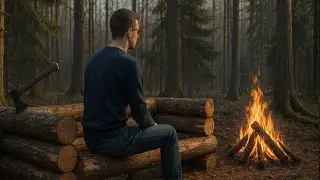 #1 Building a Forest Log Cabin From Fallen Trees 🌲 | Episode 1 - My Bushcraft Dream Begins