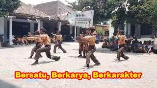Yel Yel Pramuka Penggalang MTs Hasanuddin Pare Kabupaten Kediri