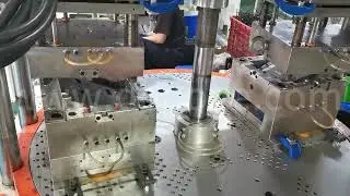 4 Station Rotary Table Double Color Vertical Injection Molding Machine