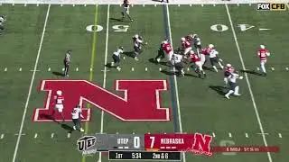Nebraska run 2 vs UTEP 2024