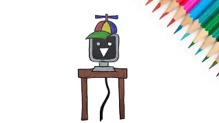 Мистер весёлый компьютер из Sprunki Incredibox / Mr. Fun Computer