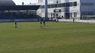 N&aelig;stved BK - Hellerup IK 4-3 g&aelig;sterne fejrer Emil Thomsens m&aring;l 20.03.2022