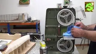 Main Tool for Shipmodeling - Bandsaw - Replacing and Adjust the Saw Blade - Hobby Tools