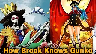 How is Gunko Connected to Brook? and Why Imu needs Gunko | One Piece Theory