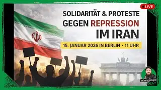 ❗LIVE❗in Berlin | Kundgebung: Solidarität mit dem Iran+Proteste gegen die Hinrichtungen | 15.01.2026