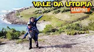 VALE DA UTOPIA | ACAMPANDO COM TEMPESTADE DE VENTO