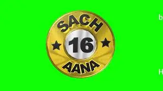 Golden And silver Logo design green screen animation | HD | Abhi Graphics