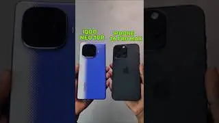IQOO Neo 10r 🆚️ IPhone 16 Pro max Speed test Comparison