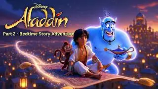 Aladdin and the Magic Lamp  Bedtime Story    Magical Fairy Tale 🌙✨
