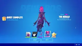 How to unlock The Herald Skin in Fortnite (Complete 3 The Herald Quests)