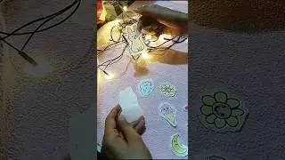 diy stickers at home❤️#ytshorts#craftideas#Embroidery&craftworld