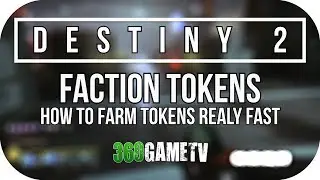Destiny 2 Faction Tokens - How to farm Tokens really fast (6 Tokens in 45-50 seconds or faster)