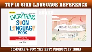 Top 10 Sign Language Reference Books to buy in India 2021 | Price & Review