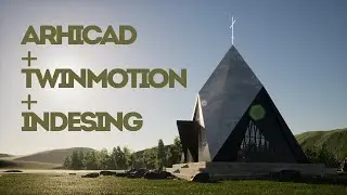 Проект в ArchiCAD + Twinmotion + InDesing за 10 минут