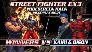 Street Fighter EX3 Widescreen Multiplay Mode