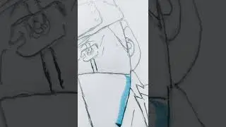 drawing kakashi with new file#drawing tutorial#watch#anime#like#
