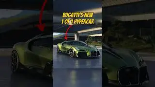Bugatti Just Made a New 1 of 1 car called the Brouillard