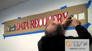 Installing Acrylic Letters