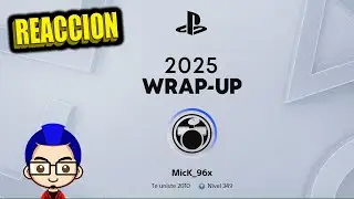 Reacciono a mi PlayStation Wrap-up de 2025!
