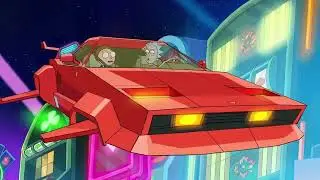 Galactic Death Race: A race for wealth, Rick and Morty