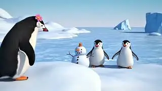 Five Little Penguins  | Kids Nursery Rhyme | Counting Song for Children | Little Penguin Playhouse 