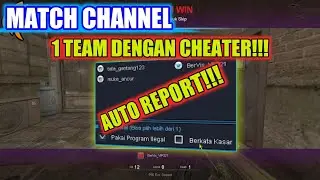 1 TEAM DENGAN C1TER DI MATCH CHANNEL!! AUTO REPORT!! || Gameplay Point Blank Zepetto Indonesia