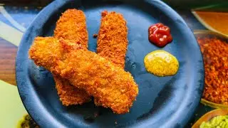 ফিশ ফ্রাই (no fish) দুর্দান্ত স্বাদের হয় এইভাবে বানালে | no fish fish fry recipe 🤤| bengali recipe