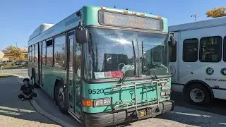 RTA of Central Maryland 2008 Gillig Advantage LF35 HEV #9520 on Route 501