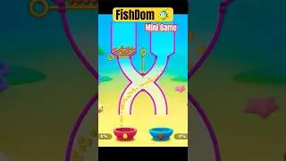 Amazing Mini Game 🥰 - Fishdom - Gameplay Walkthrough #usa #game #bestgamingchannel #usagame #usa