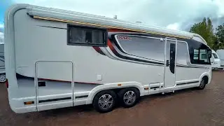 -50°C Härtestes Sprinter Wohnmobil Europas: Kabe 2021 Imperial I810 LQB Heckgarage Alde Doppelboden