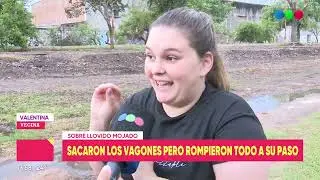 Denuncian las malas condiciones en la que quedó la zona donde había descarrilado un tren