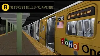 OpenBVE (R) Bay Ridge-95 Street To Forest Hills-71 Avenue (R160A Zoho & NYS Excelsior Wrap)