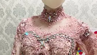 GAUN KEBAYA PENGANTIN BARBIE SUGAR CANDY ROSE GOLD MEWAH MURAH!