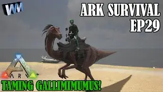 Ark Survival Evolved Gameplay EP29 - Taming Gallimimus, Riot Armor and Deep Sea Loot Crates!