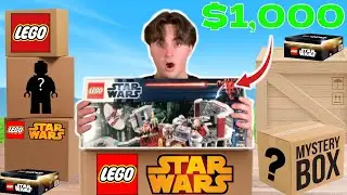 $1,000 Lego Star Wars Mystery Box!
