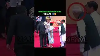 Major Rishabh X MODI JI 🧿🥰 Father & Son Bonding #adc #parasf #president #trending #nationalcrush