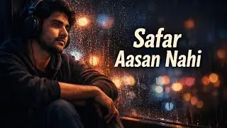 Safar Aasan Nahi | Hindi Lofi Song | Struggle of Learning, Job & New City | km lofi