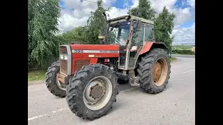 Massey Ferguson 399 tractor walk around video