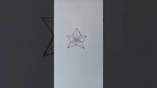 Easy Star Drawing #stardrawing #trending #youtubeshorts #shortsfeed