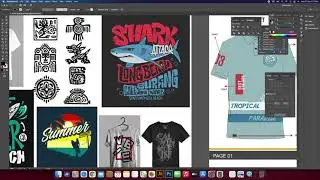 Intro Class - Apparel Graphic Design