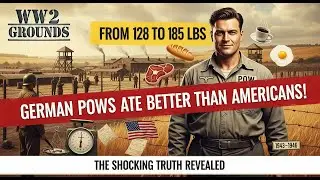 German POWs Gained 50+ Pounds In American Camps During WW2