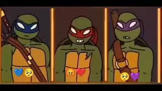 Снизу это мои черепашата а с вверху их друзья 