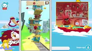 Kinder Joy Magic Kinder Angry Birds Gameplay | 1-10 lvl