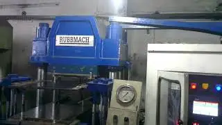Rubber Hydraulic molding press four pillar type 200 Ton 4RT with Ejector syste