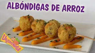 ALBÓNDIGAS DE ARROZ, Recetas Veganas | Veganamente