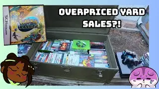 OVERPRICED YARDSALE?! |Video Game Hunting