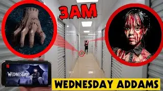 DO NOT WATCH WEDNESDAY ADDAMS ON NETFLIX AT 3AM OR CURSED WEDNESDAY ADDAMS & THE THING WILL APPEAR!!