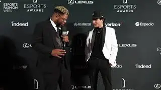 Aaron Create arrives @EsportsAwards | Esports Fashion Week Live Coverage